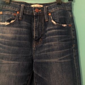 Madewell High Rise Slim Boyjean